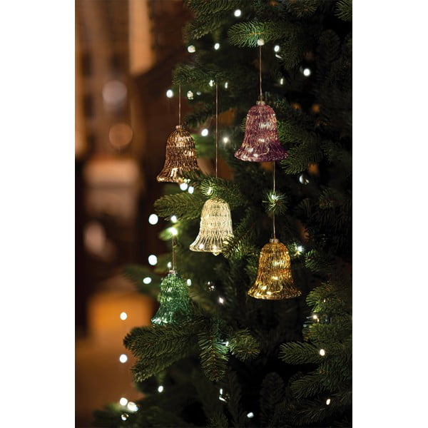 Decorațiune luminoasă burgundy ø 9 cm Luna  – Sirius-image-1