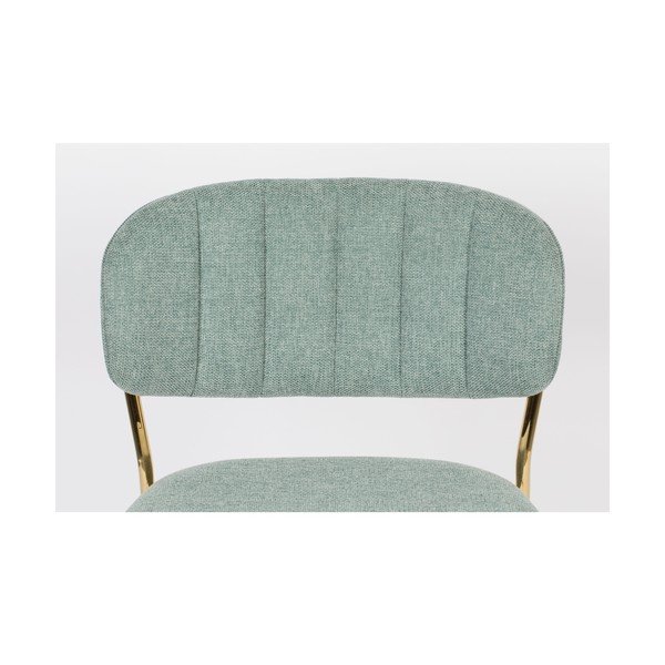 Scaune de bar verde-deschis 2 buc. 89 cm Jolien – White Label-image-1