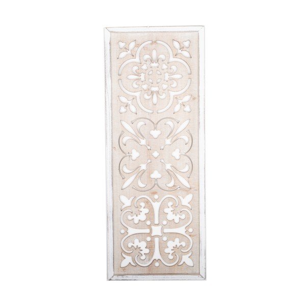 Decorațiune din lemn pentru perete Dakls Arabesque, 32 x 82 cm