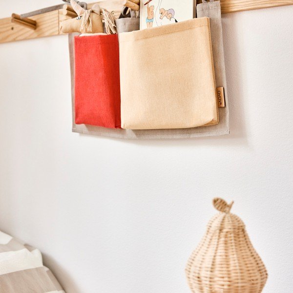Organizator suspendat din material textil 40x2x24 cm Saga – OYOY Mini-image-1