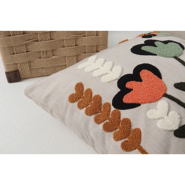 Față de pernă din in 43x43 cm Lale – Mioli Decor-image-4