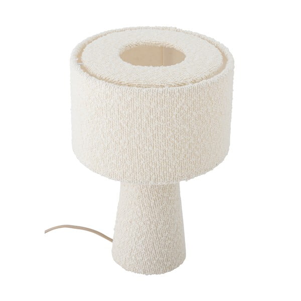 Veioză albă cu abajur textil (înălțime 30 cm) Emmie – Bloomingville-image-4