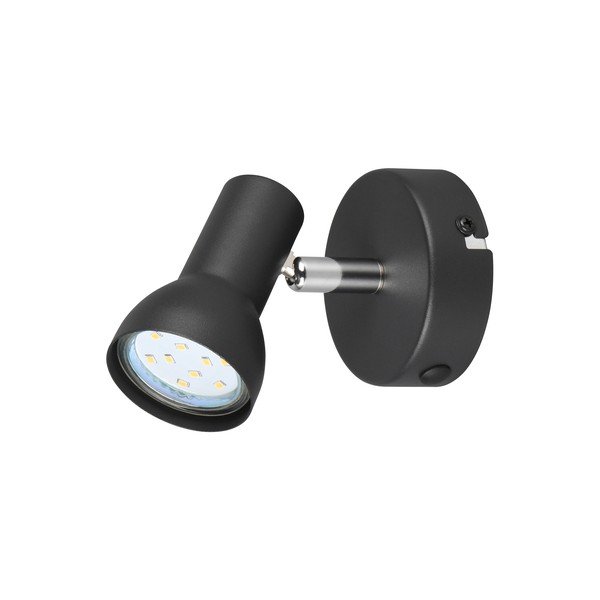 Spot negru ø 8 cm Cantar – Reality