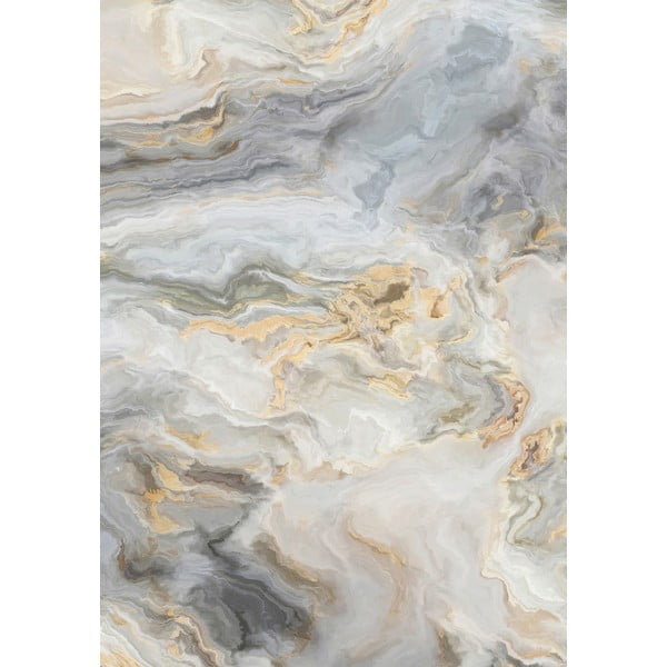 Covorașe de baie gri-bej 2 buc. 60x100 cm – Foutastic-image-2