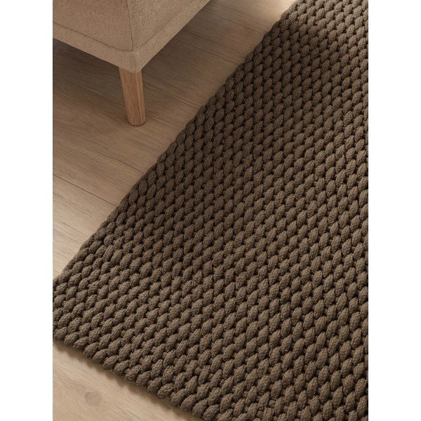 Covor tip traversă pentru interior și exterior maro închis 80x250 cm Southwark – Ted Baker-image-2