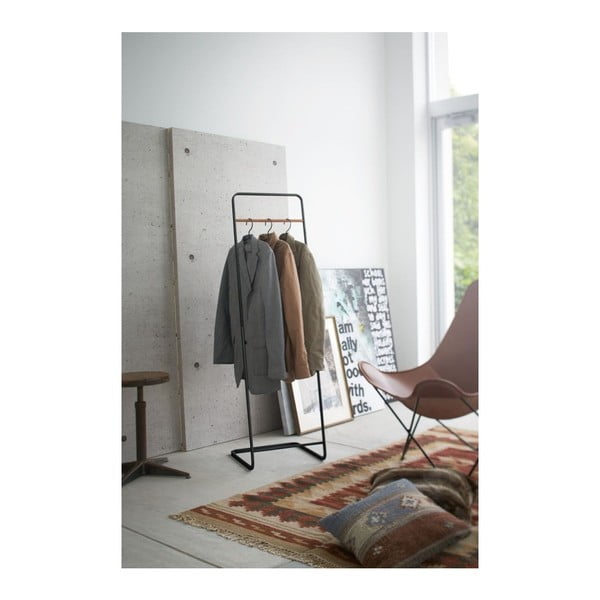 Suport pentru haine negru din metal Tower – YAMAZAKI-image-1