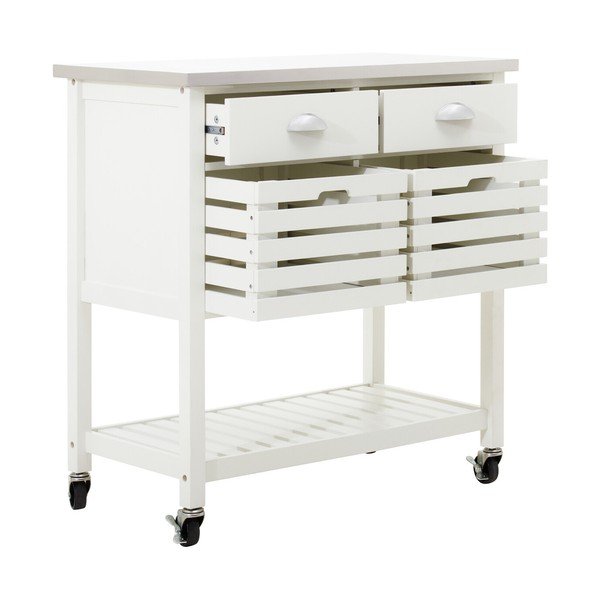 Măsuță de servire cu roți 46x86 cm Frankfurt – Premier Housewares-image-4