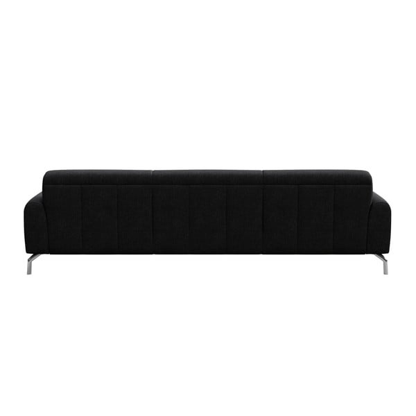 Canapea MESONICA Puzo, gri antracit-image-3