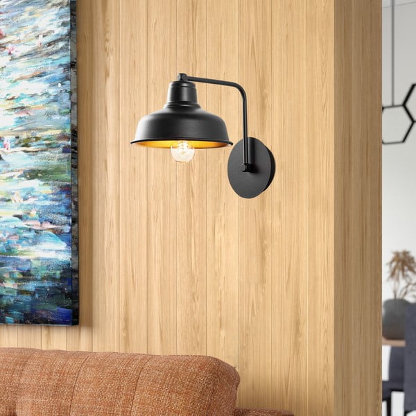 Aplică de perete neagră Berceste – Opviq lights-image-1
