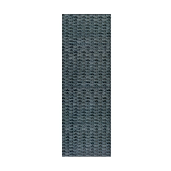 Covor tip traversă albastru închis 52x100 cm Sprinty Tatami – Universal