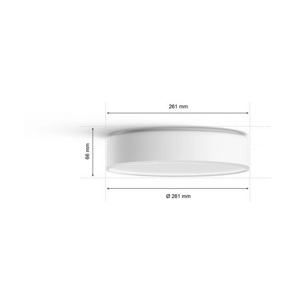 Plafonieră smart LED 10 W Enrave – Philips Hue-image-2