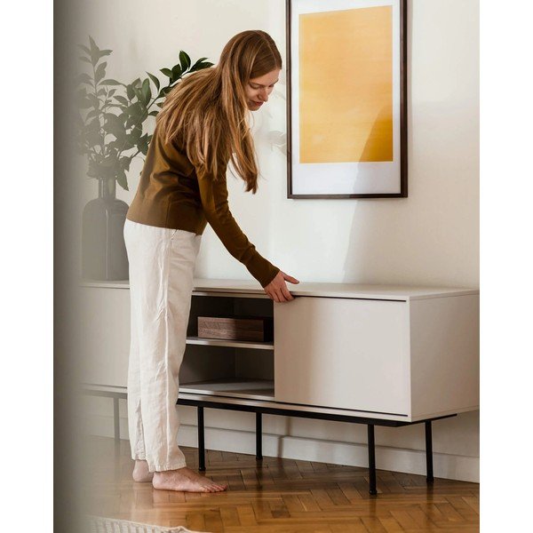 Comodă TV grej 189x61x42 cm Mod – noo.ma-image-3