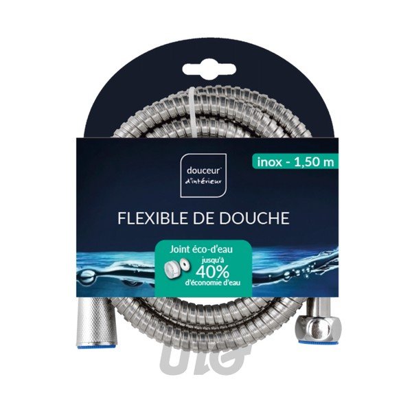Furtun de duș din oțel Hydro – douceur d'intérieur-image-1