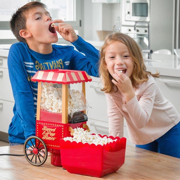 Aparat pentru popcorn InnovaGoods Popcorn Maker, roșu-image-2