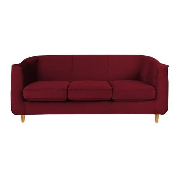  Canapea cu 3 locuri Mel Art Angello, roșu