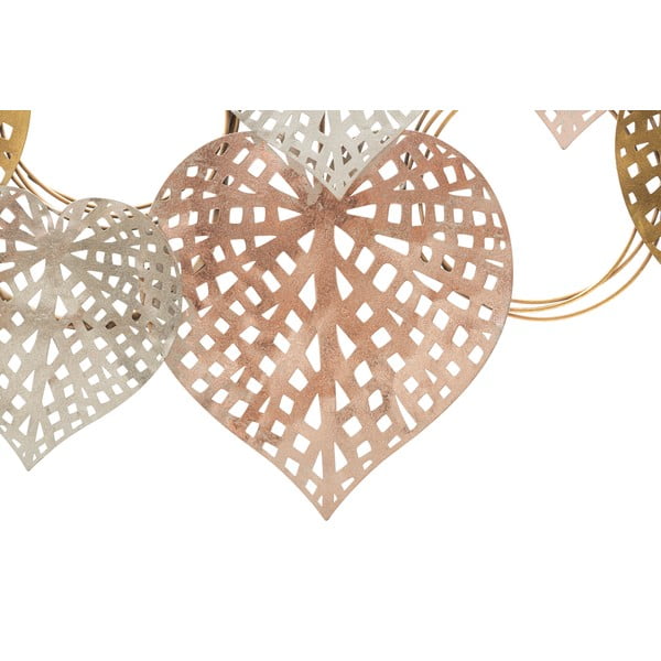 Decorațiune de perete din metal 91x40 cm Hearts – Mauro Ferretti-image-4