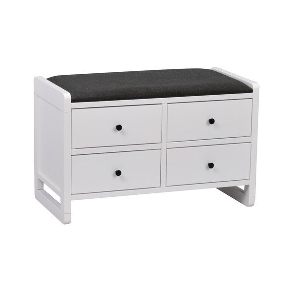 Pantofar cu 4 sertare Rowico Gorgona, alb-image-3