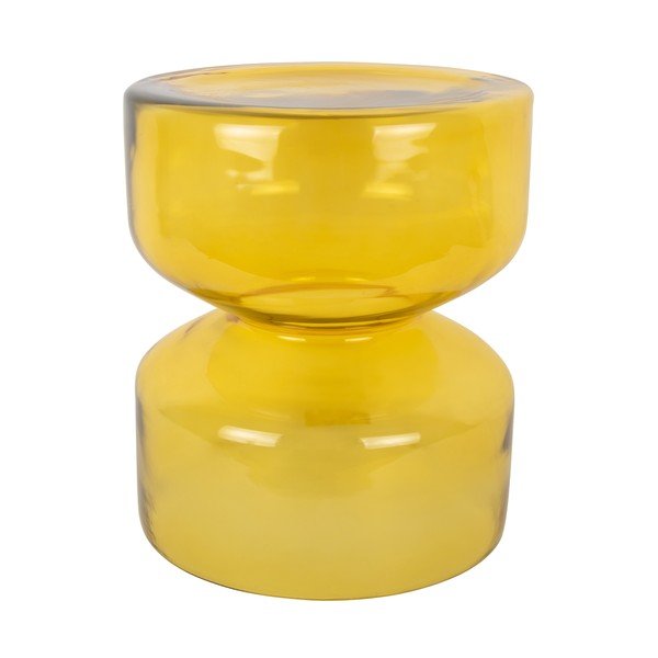 Măsuță auxiliară rotundă din sticlă ø 35 cm Doble  – Leitmotiv