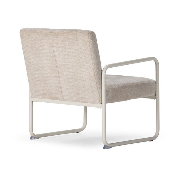 Fotoliu bej cu tapițerie din chenille Vince – MOME-image-4