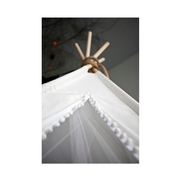 Cort teepee cu 5 bețe VIGVAM Design Pure-image-1