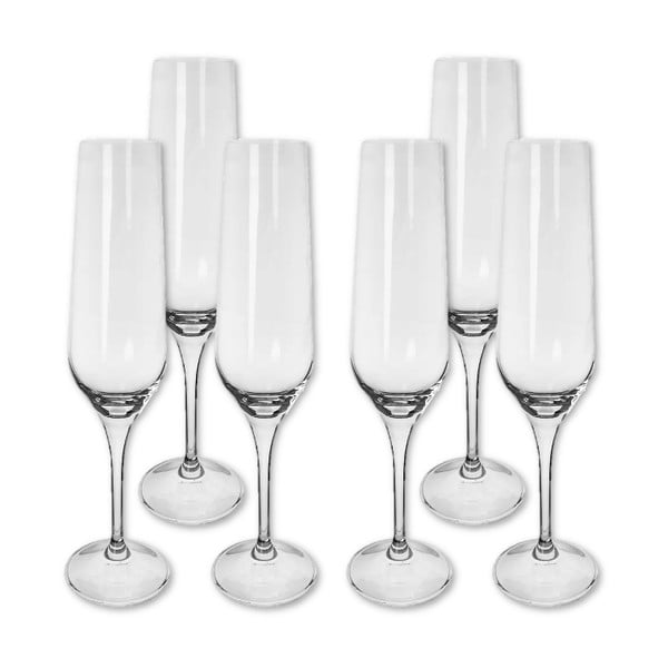 Pahare de șampanie 6 buc. 195 ml Rebecca – Orion