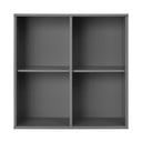 Bibliotecă gri antracit suspendată 70x70 cm Mistral – Hammel Furniture