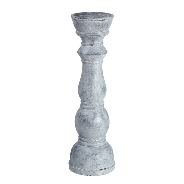 Sfeșnic ceramic Tradition, înălțime 71 cm, gri