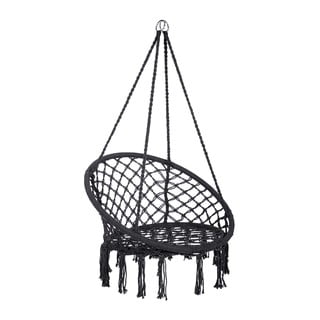 Scaun / leagăn suspendat Bonami Essentials Hylla, negru