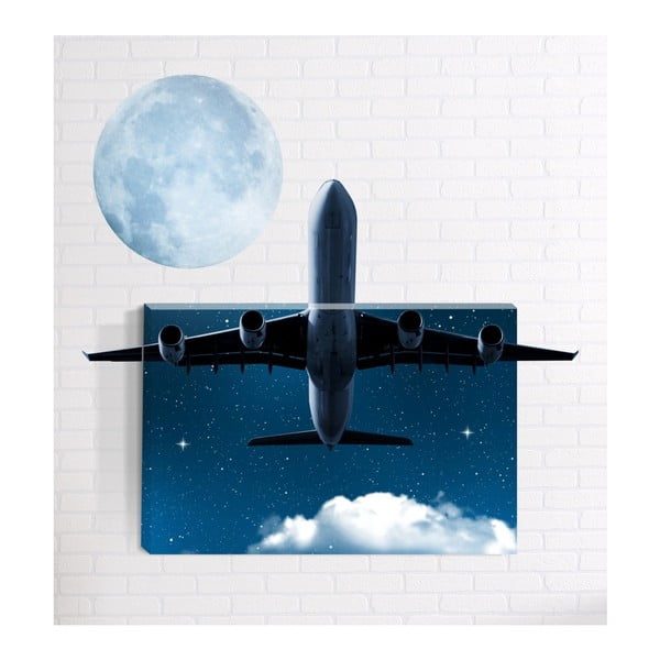 Tablou de perete 3D Mosticx Aircraft, 40 x 60 cm