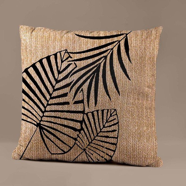 Pernă de grădină 43x43 cm Leaf Nature – LDK Garden-image-1