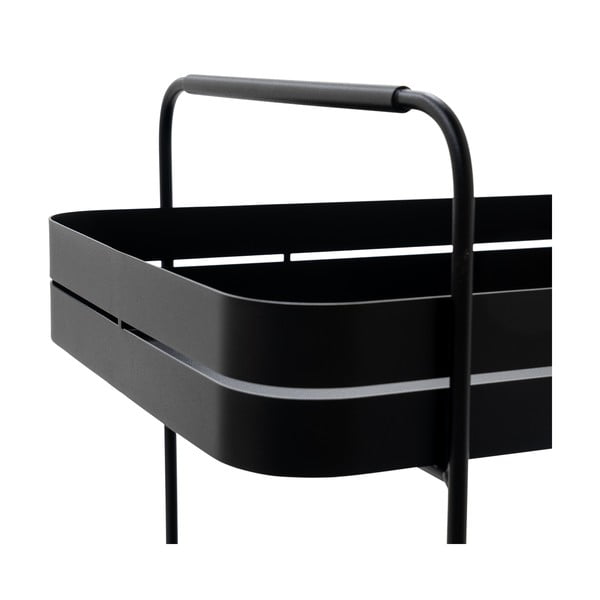 Măsuță de servire cu roți din metal 74x42 cm Gin & Trolley – Spinder Design-image-4