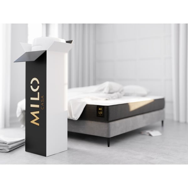 Saltea fermă/mediu-fermă din spumă reversibilă 180x200 cm Fabio – Milo Casa-image-3
