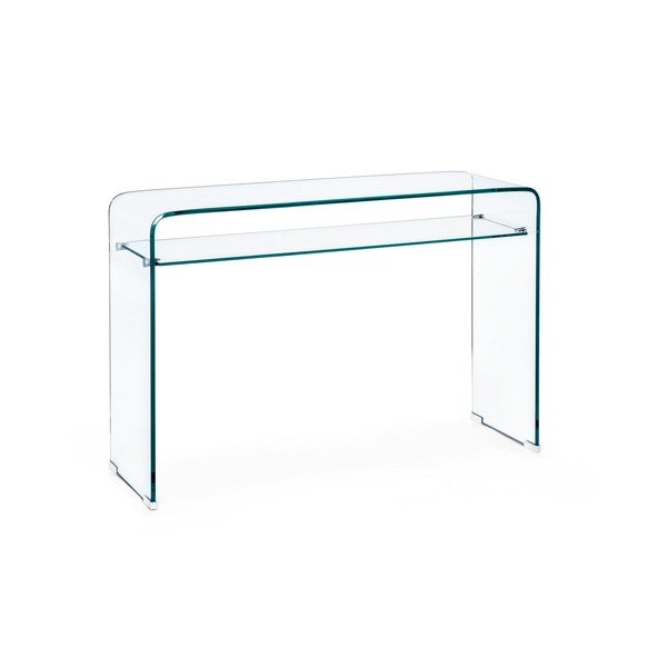 Masă consolă din sticlă 35x110 cm Iride – Bizzotto