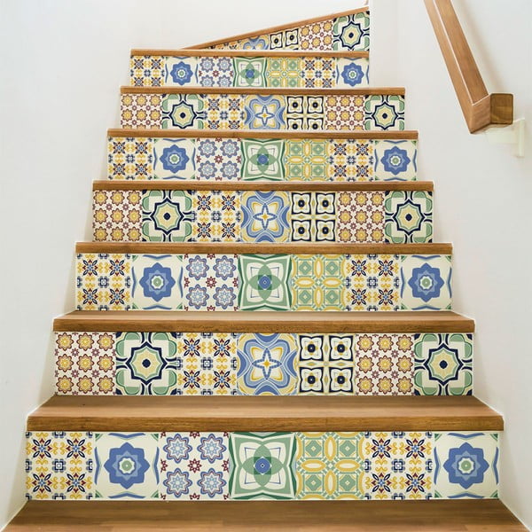 Set 2 autocolante pentru scări Ambiance Stickers Stair Jakob, 15 x 105 cm