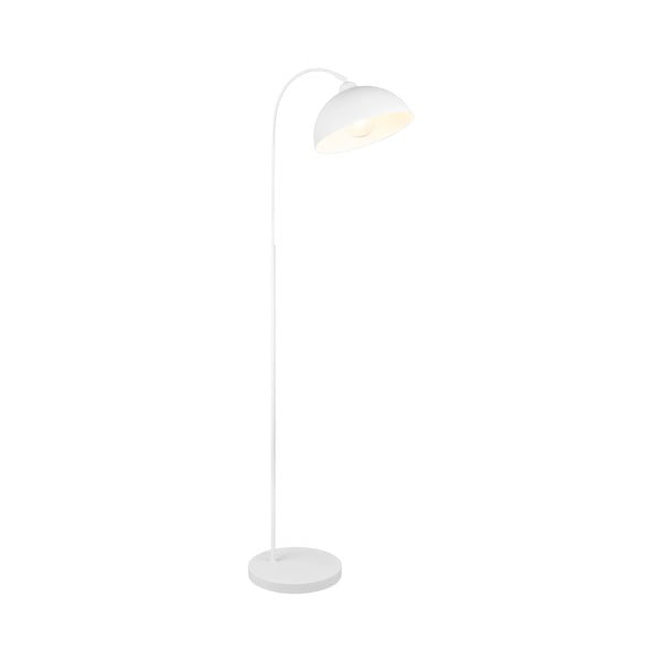 Lampadar alb cu abajur din metal (înălțime 170 cm) Sierra – Trio