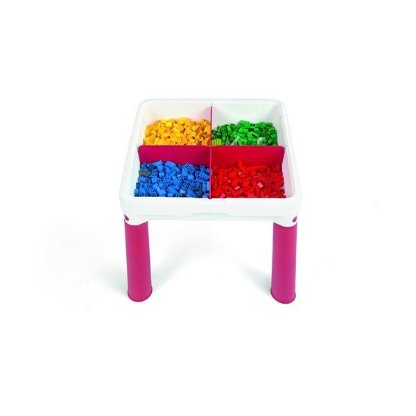 Masă pentru jocuri de construcții cu piese Keter Bricks-image-2