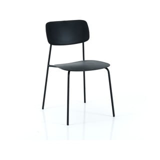 Scaune de dining negre 2 buc. Primary - Tomasucci