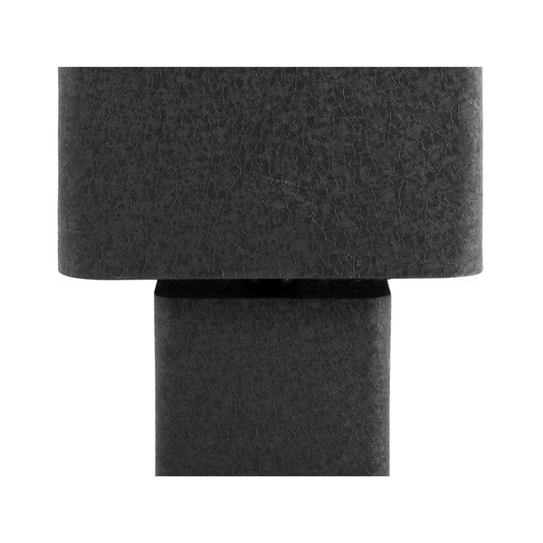 Veioză neagră din metal (înălțime 33 cm) Boaz Recto – Leitmotiv-image-2