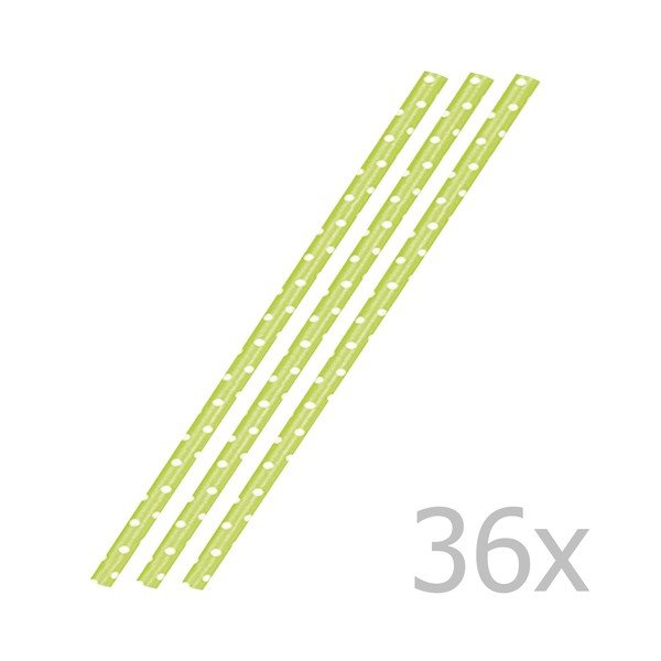 Set 36 paie din hârtie pentru băuturi Westmark, verde