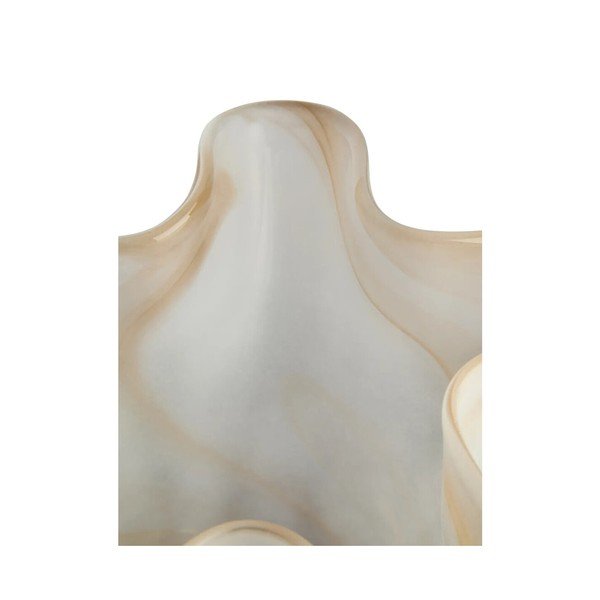 Vază în culoare naturală din sticlă (înălțime 32 cm) Galene – Premier Housewares-image-2