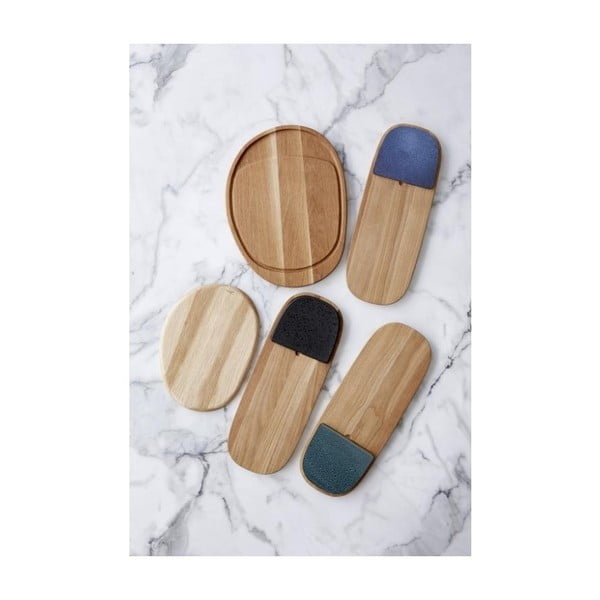 Tocător din lemn de stejar Bitz Quercus, 45 x 33,5 cm-image-1