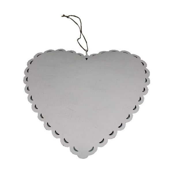 Decorațiune suspendată Antic Line Romantic Heart, lățime 28 cm