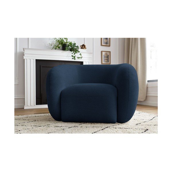 Fotoliu albastru închis Celine – Bobochic Paris-image-1