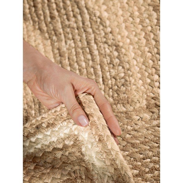 Covor crem/în culoare naturală reversibil/țesut manual din iută 200x300 cm Looma – Hanse Home-image-4