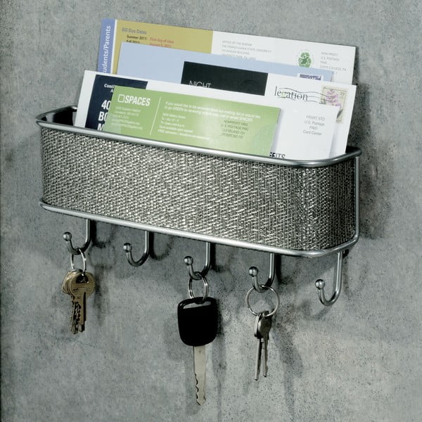 Cuier metalic de perete pentru chei Twillo - iDesign-image-1