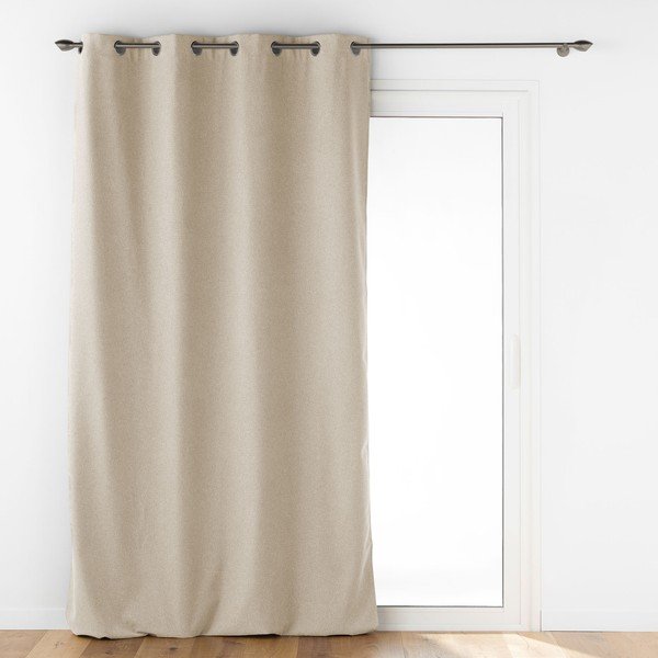 Draperie bej 140x260 cm Jupiter – douceur d'intérieur