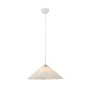 Lustră albă ø 50 cm Plisado – Markslöjd