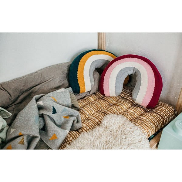 Pernă din bumbac pentru copii Kindsgut Alma, 40 x 30 cm-image-3