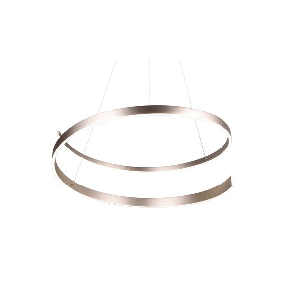 Lustră gri LED cu control vocal/cu control prin aplicații mobile cu abajur din metal ø 75 cm Cinardi – CINQUE-image-3