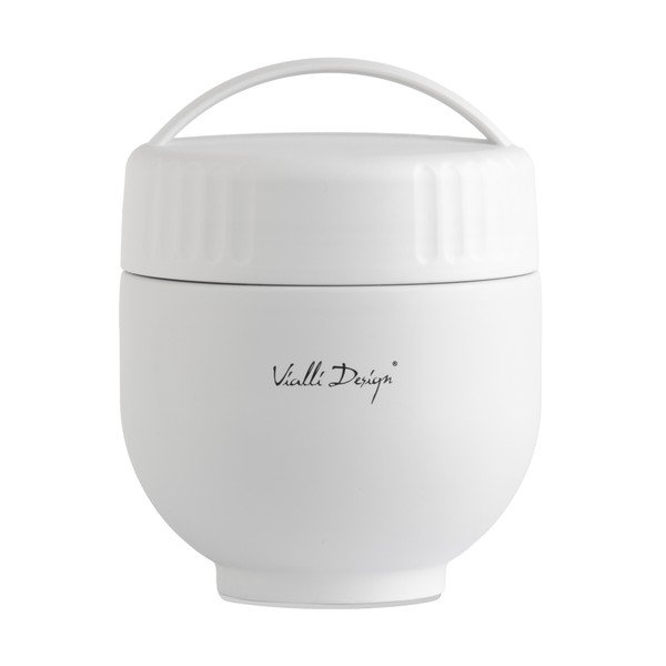 Termos alb pentru mâncare din oțel inoxidabil 680 ml Fuori – Vialli Design